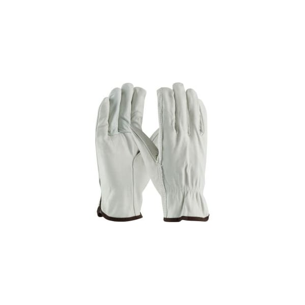Pip PIP Top Grain Cowhide Drivers Gloves, Straight Thumb, Regular Grade, L 68-103/L - main